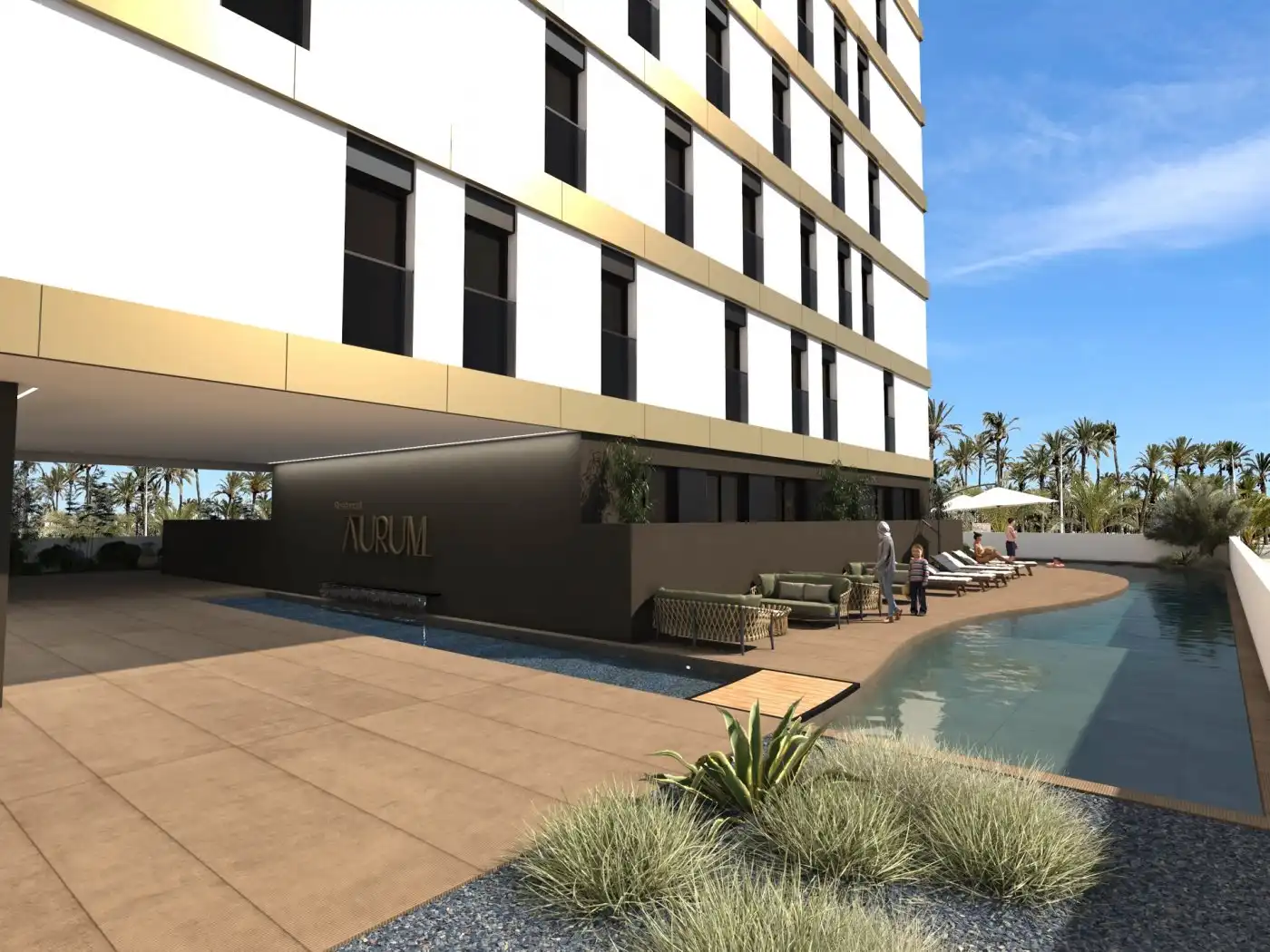 Vista exterior de Piso en venta en Elche / Elx con Aire acondicionado, Calefacción y Terraza