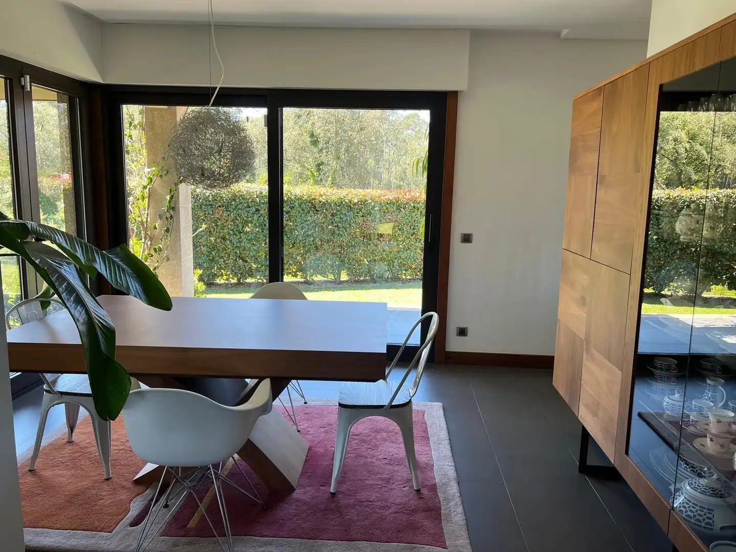 Comedor de Casa o chalet en venta en O Rosal   con Calefacción, Jardín privado y Terraza