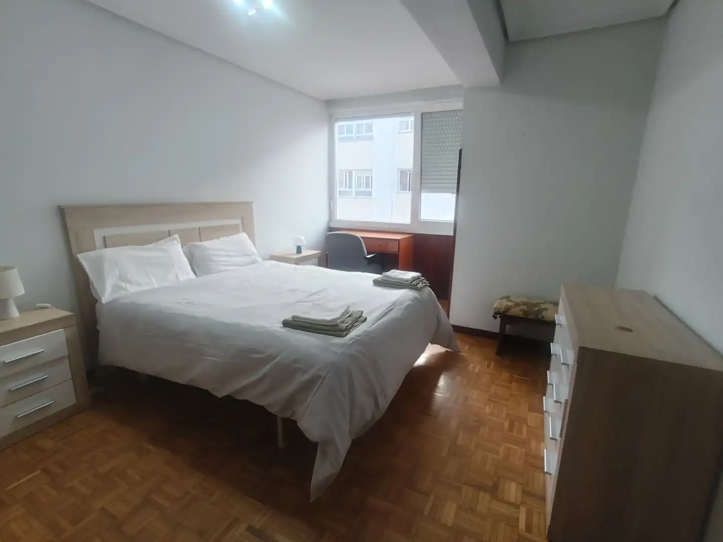 Bedroom of Flat for sale in Torrelavega   with Heating, Parquet flooring and Storage room