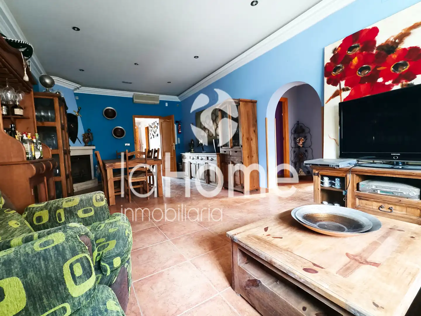 Sala de estar de Casa o chalet en venta en Llíria con Aire acondicionado, Jardín privado y Terraza
