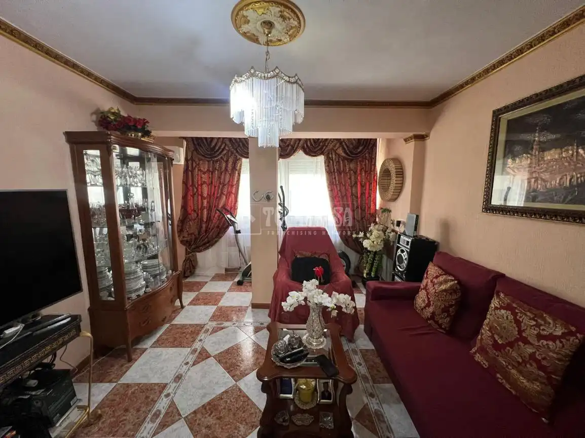 Sala de estar de Piso en venta en Alhaurín El Grande con Aire acondicionado
