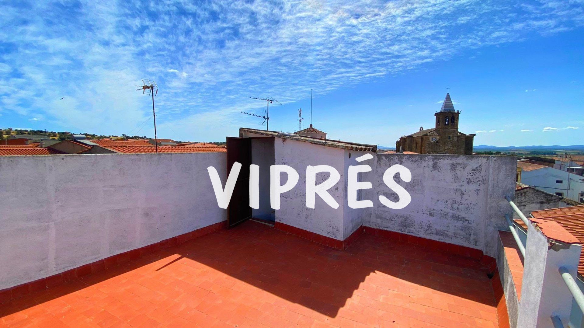 Terrace of Flat for sale in Valverde de Mérida  with Terrace