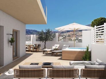 Apartamento con piscina en venta en Torreblanca del Sol