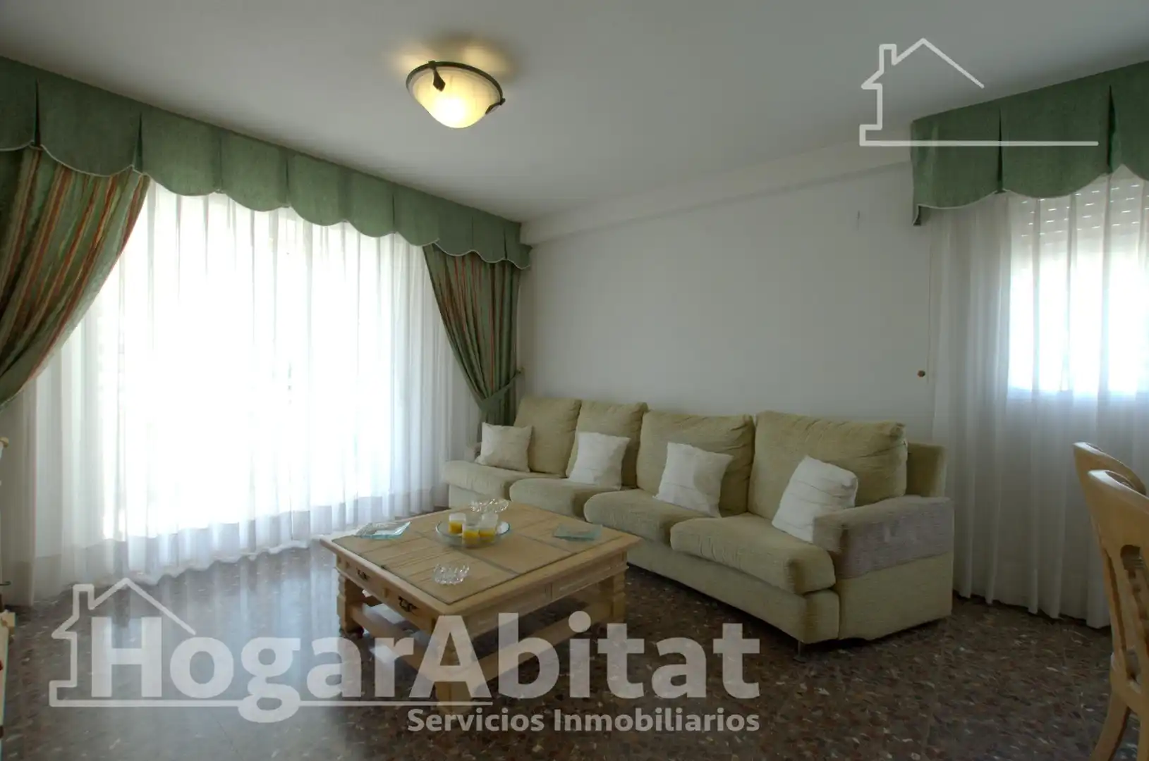 Wohnzimmer von Wohnung zum Verkauf in Cullera mit Terrasse, Möbliert und Balkon