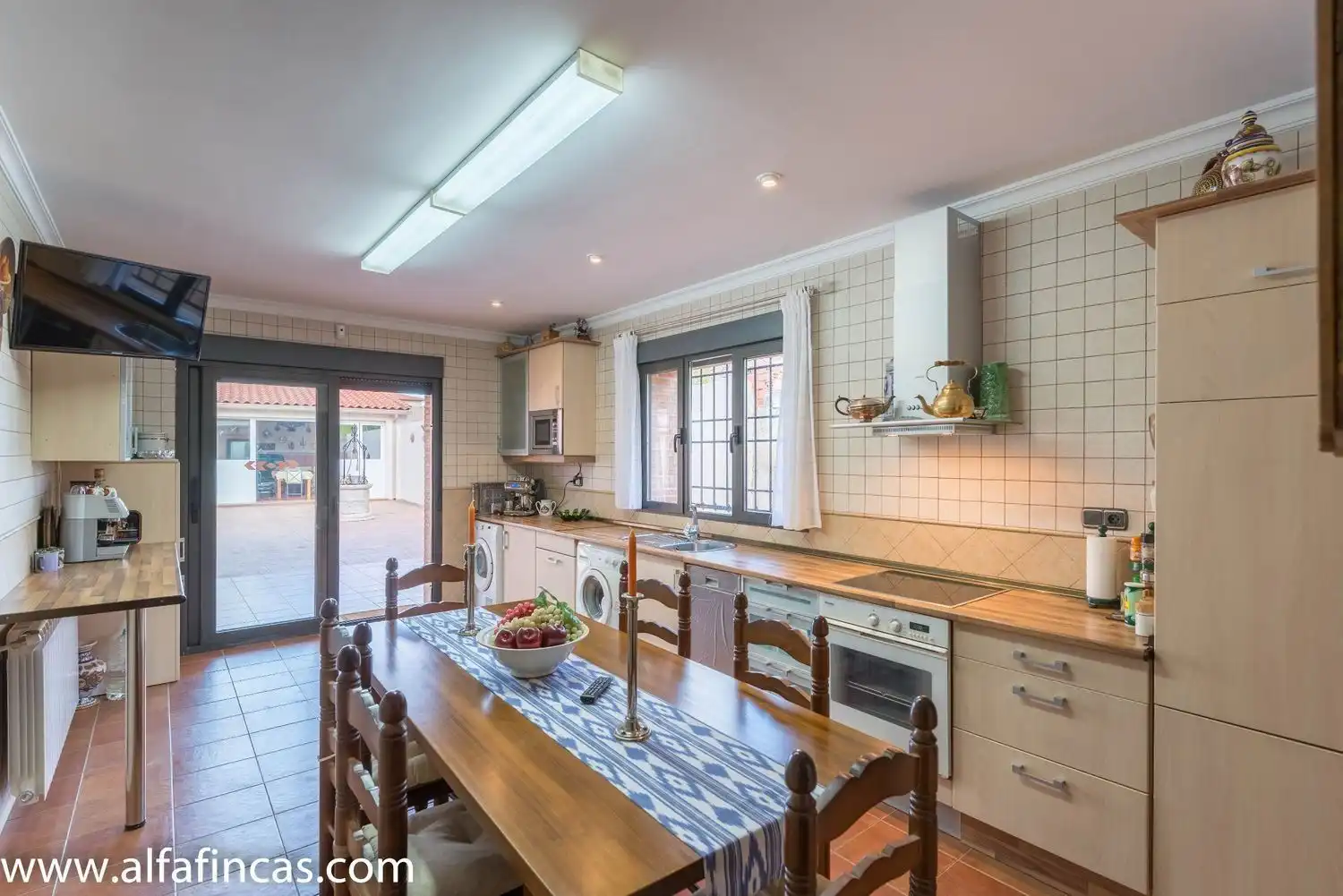 Cocina de Casa o chalet en venta en La Alberca de Záncara  con Jardín privado