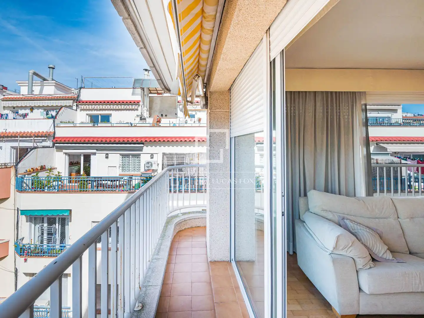 Balcony of Flat for sale in Sant Cugat del Vallès  with Air Conditioner, Heating and Terrace