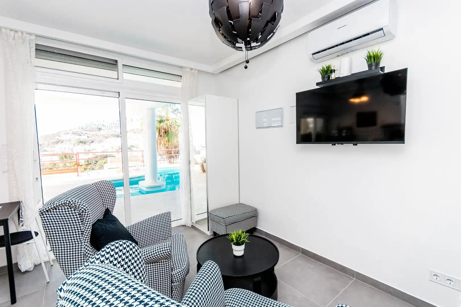 Sala d'estar de Apartament en venda en Mogán