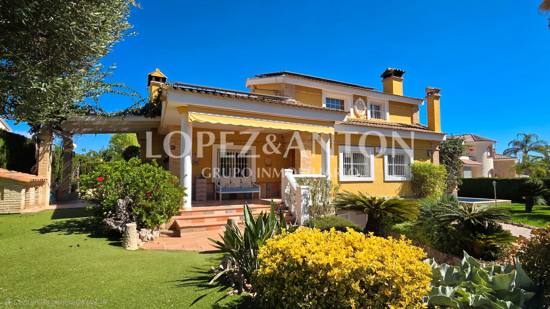 Exterior view of House or chalet for sale in San Antonio de Benagéber  with Air Conditioner, Heating and Private garden
