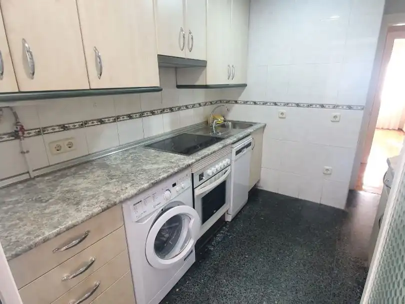 Kitchen of Flat for sale in  Madrid Capital  with Terrace