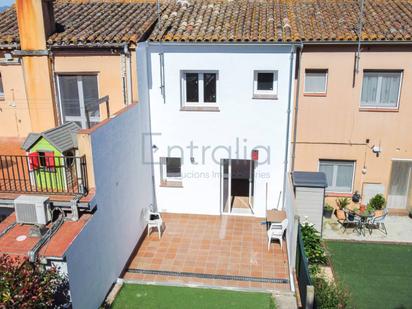 Exterior view of House or chalet for sale in Girona Capital  with Private garden, Parquet flooring and Terrace