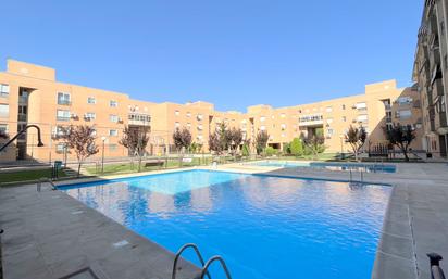 Swimming pool of Duplex for sale in Leganés  with Air Conditioner