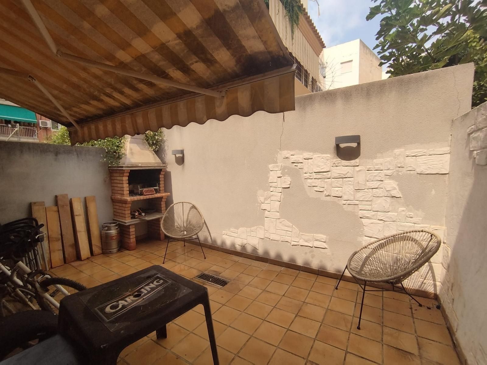 Terrace of Single-family semi-detached for sale in Mutxamel  with Air Conditioner, Heating and Private garden