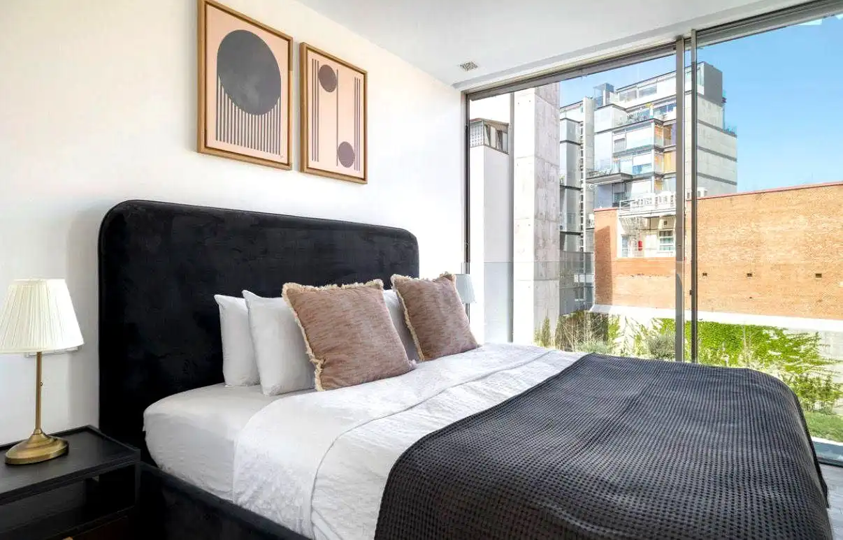 Bedroom of Apartments for rent in Madrid  with Air Conditioner, Heating and Storage room