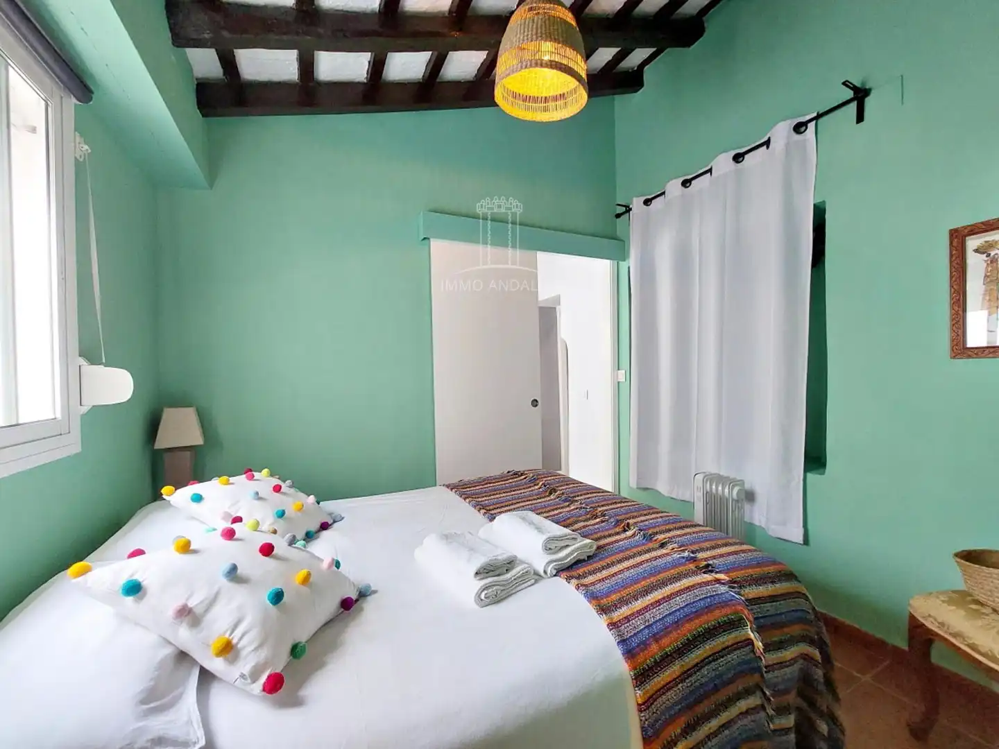 Schlafzimmer von Wohnung zum Verkauf in Medina Sidonia mit Klimaanlage