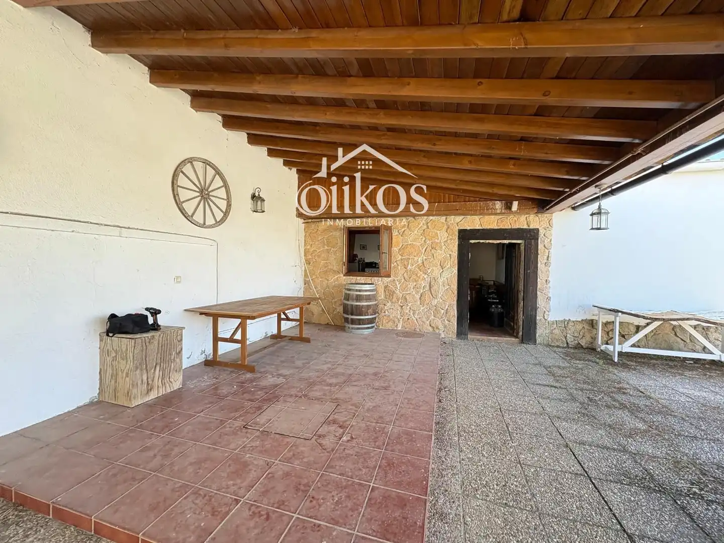 Terrassa de Casa o xalet en venda en Vitigudino amb Calefacció, Piscina i Moblat