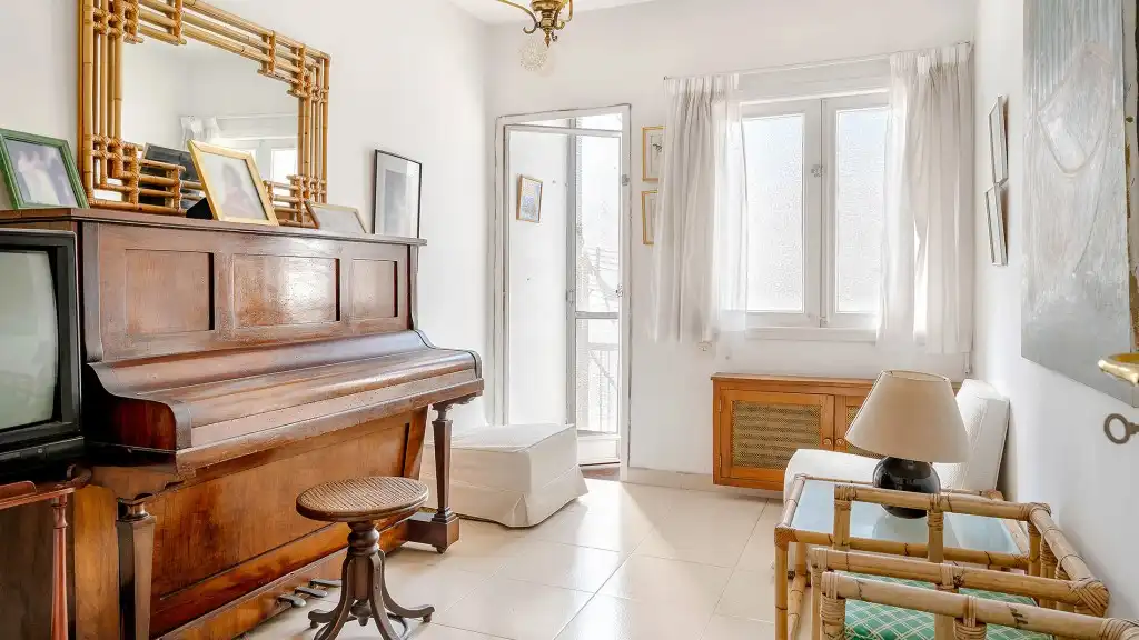 Wohnzimmer von Wohnungen zum Verkauf in  Palma de Mallorca mit Heizung und Terrasse