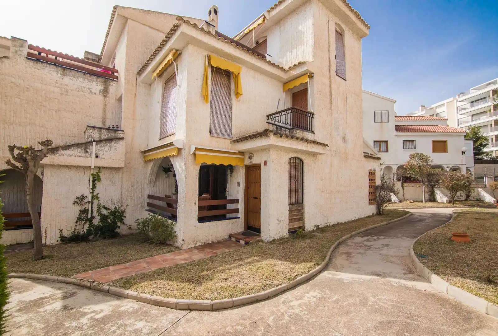 Exterior view of Houses for rent in Santa Pola  with Air Conditioner, Heating and Private garden
