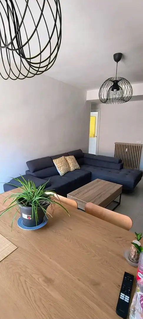 Living room of Flat for rent in Cuenca  with Heating and Furnished