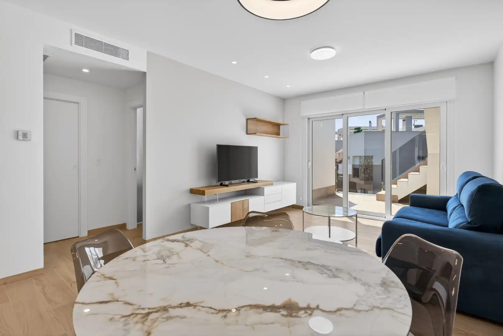 Sala d'estar de Apartament en venda en Guardamar del Segura amb Moblat