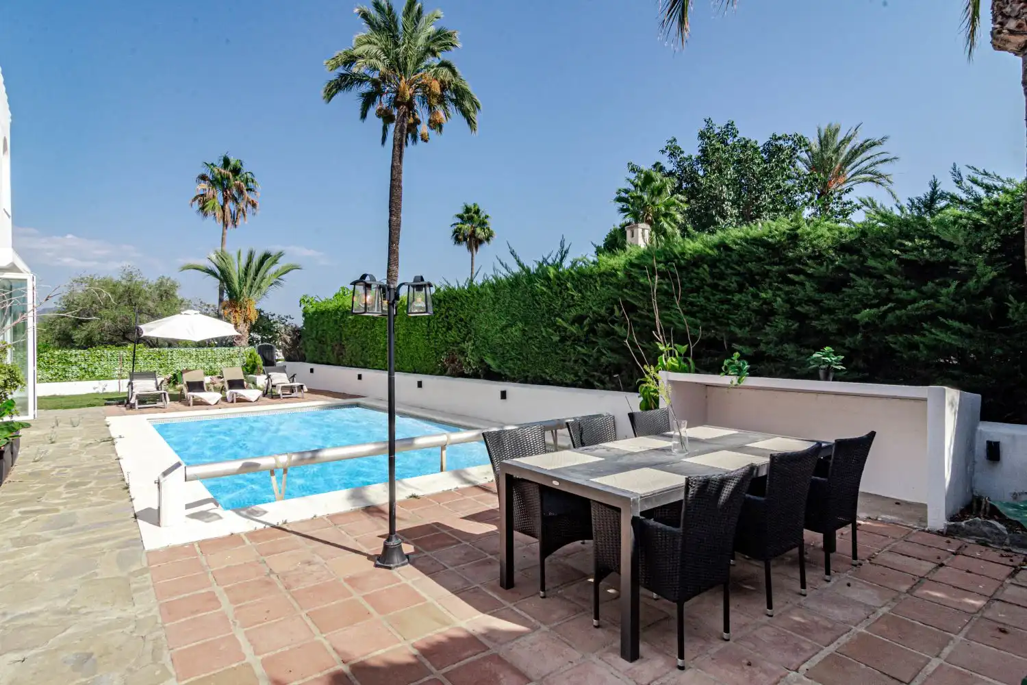 Terrace of Houses for rent in Marbella  with Terrace and Swimming Pool