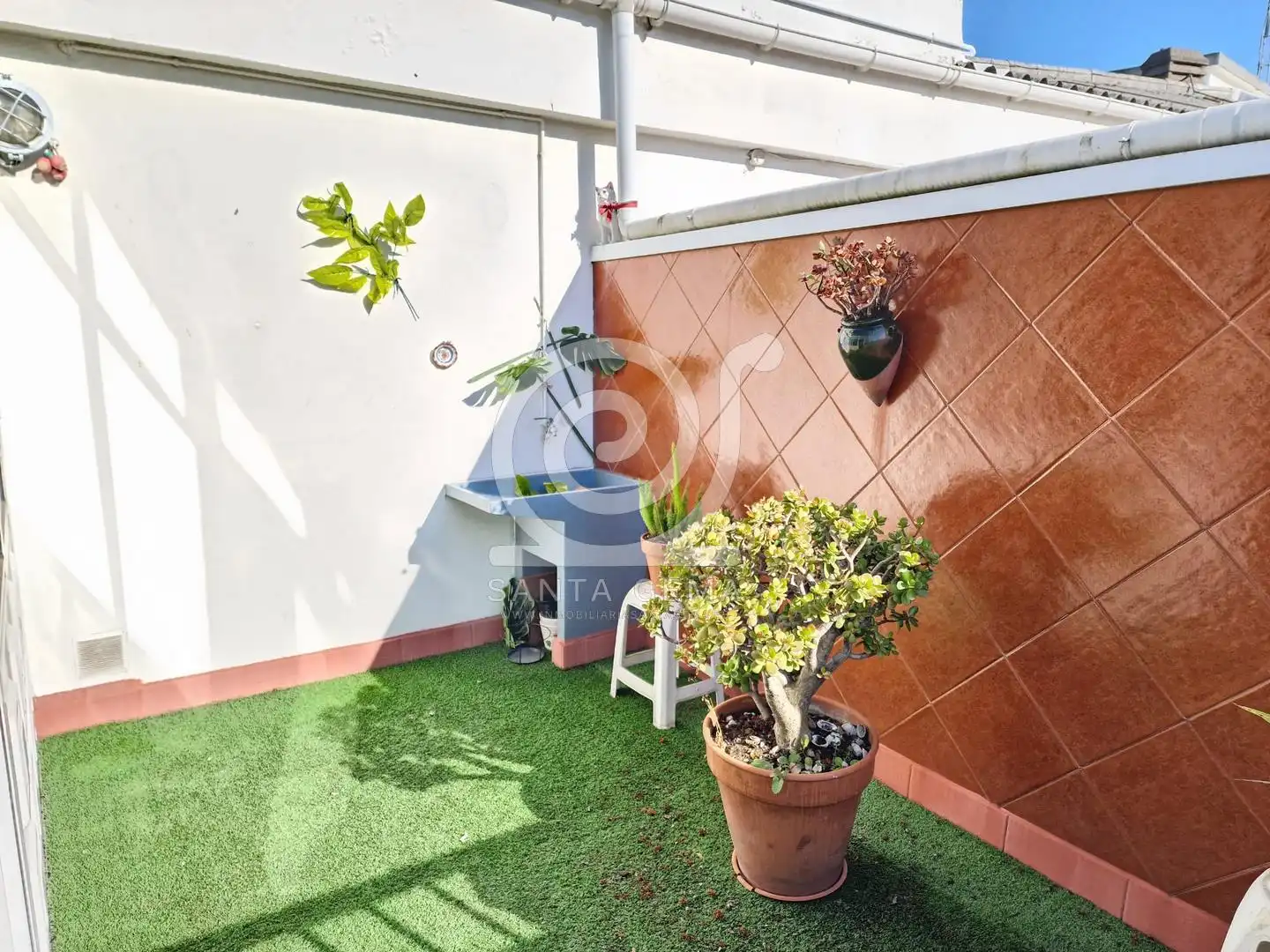 Terrace of Flat for sale in A Coruña Capital   with Heating, Terrace and Furnished