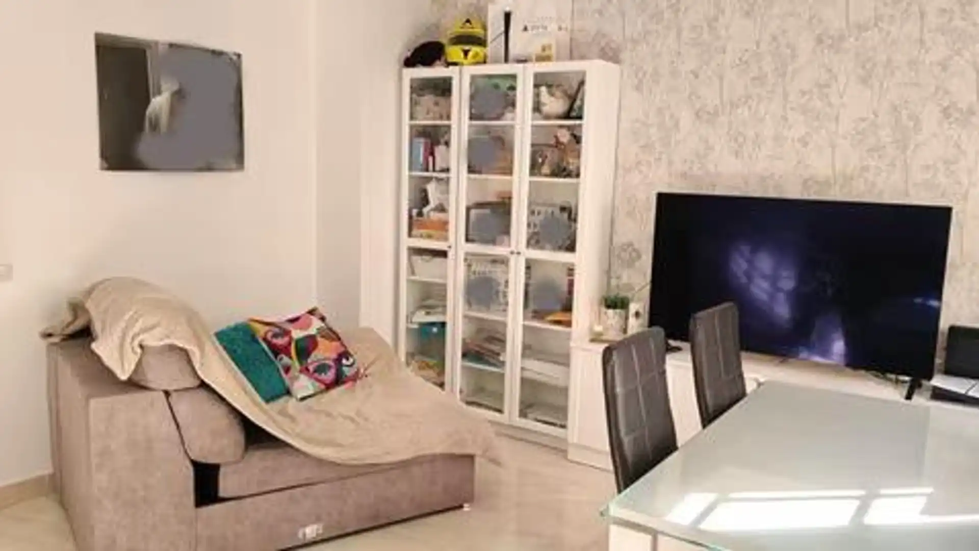 Living room of Flat for sale in Puerto Real  with Air Conditioner and Community pool