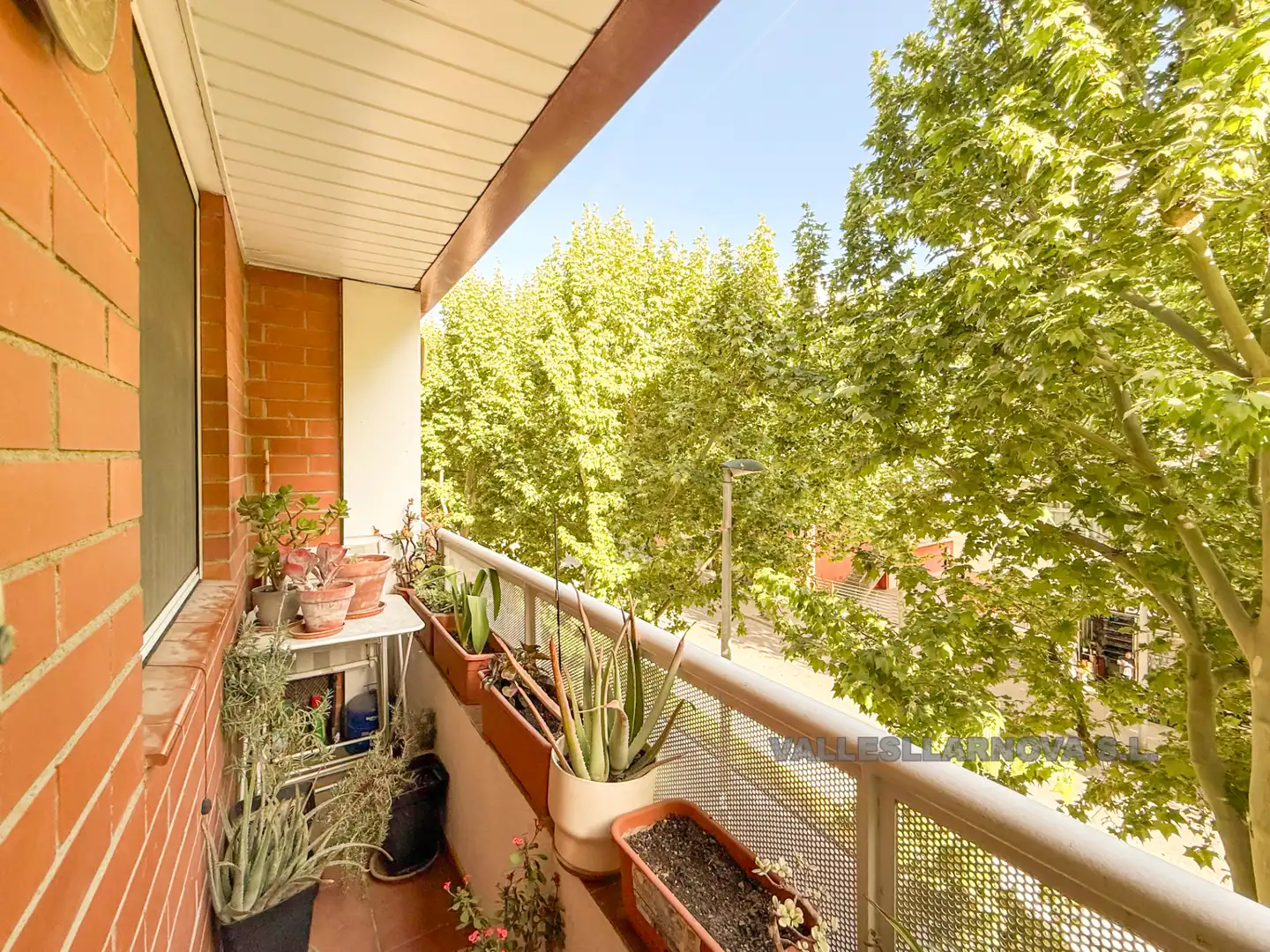 Balcony of Flat for sale in Mollet del Vallès  with Air Conditioner and Heating