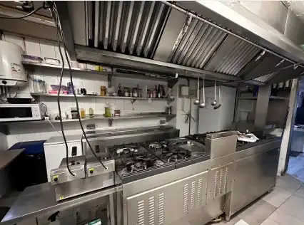 Cocina de Local en traspaso en  Barcelona Capital con Aire acondicionado, Calefacción y Terraza