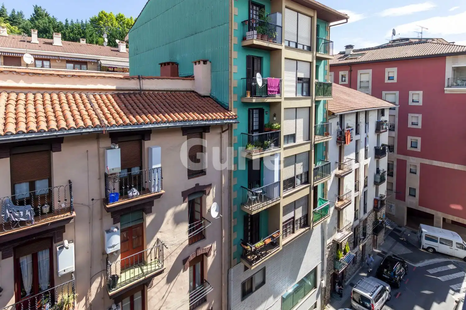 Vista exterior de Piso en venta en Ordizia