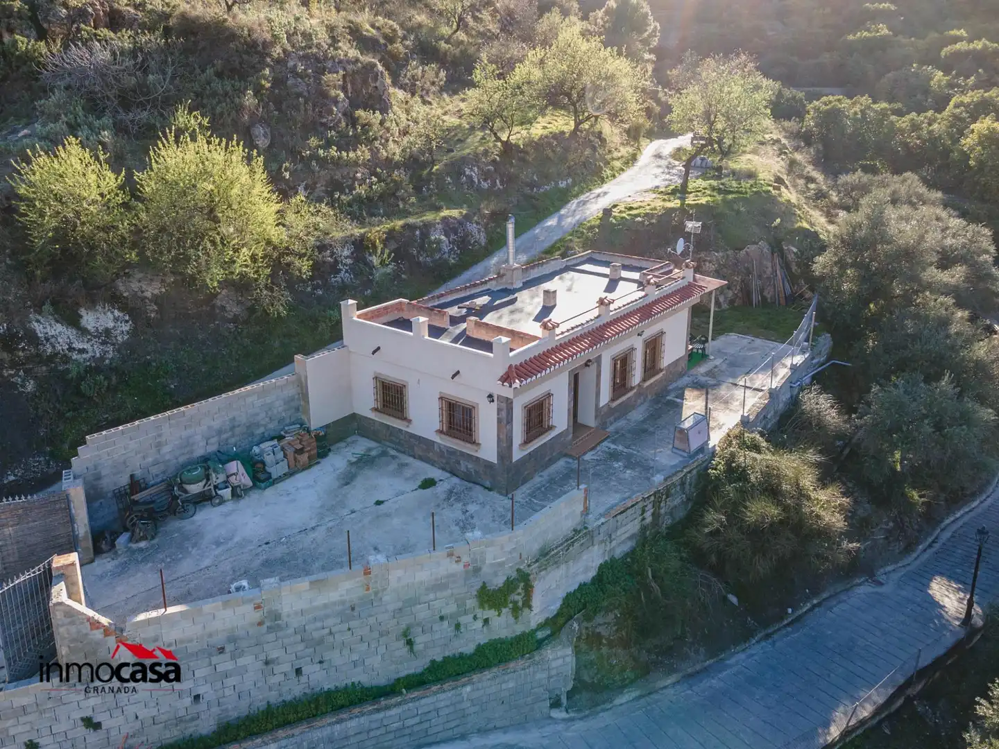 Vista exterior de Casa o chalet en venta en Los Guájares