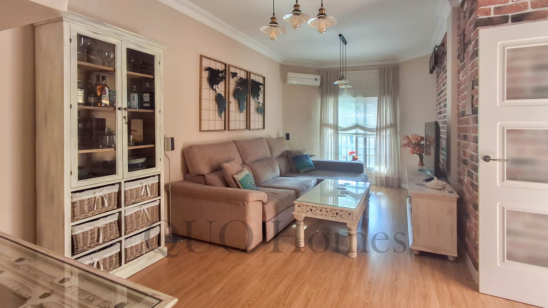 Sala de estar de Casa adosada en venta en Jerez de la Frontera con Amueblado