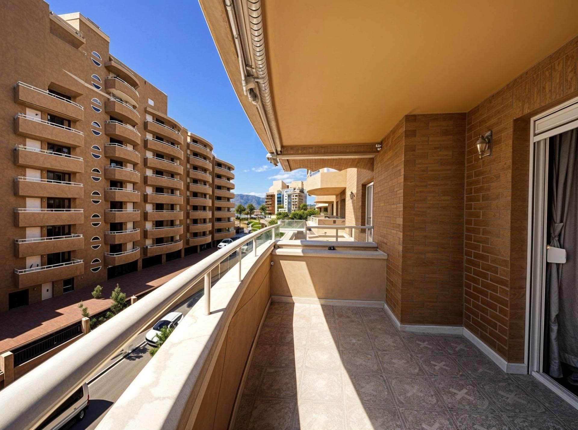 Vista exterior de Apartament en venda en Oropesa del Mar / Orpesa amb Aire condicionat, Calefacció i Jardí privat