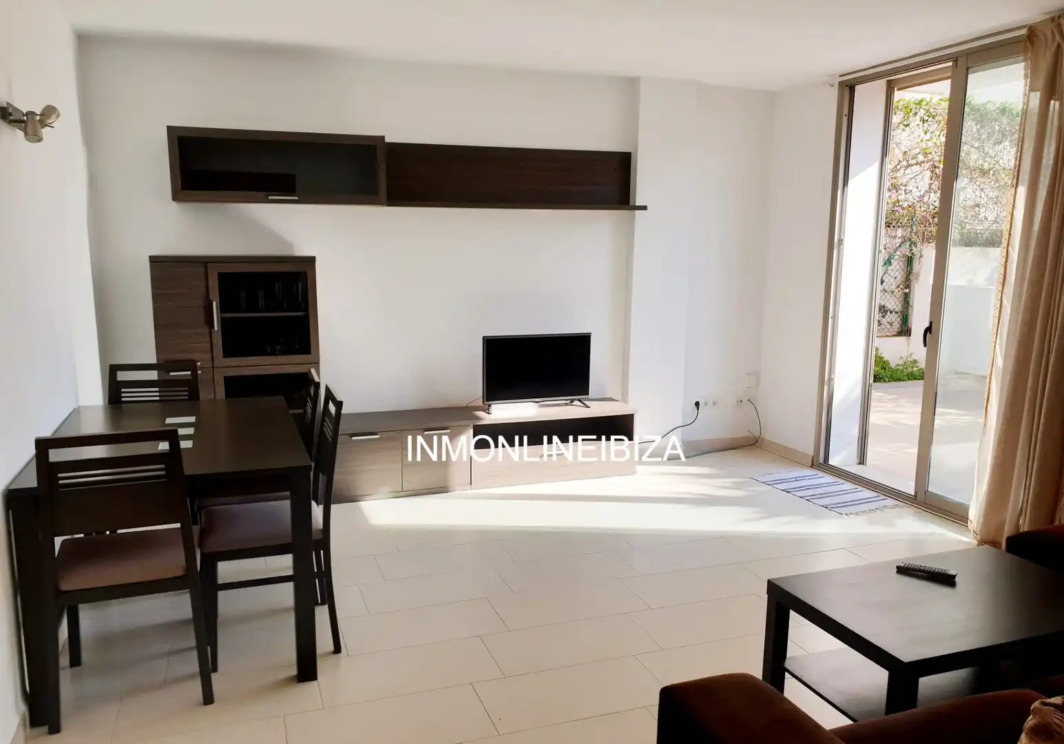 Wohnzimmer von Wohnung zur Miete in Sant Antoni de Portmany mit Klimaanlage, Terrasse und Abstellraum