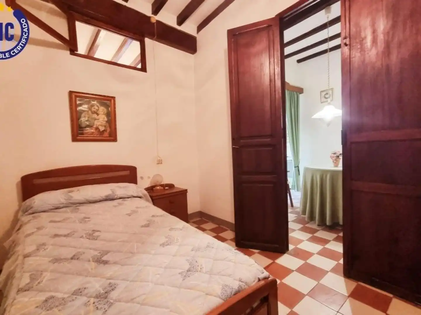 Bedroom of Houses for sale in L'Alcora  with Heating, Terrace and Storage room