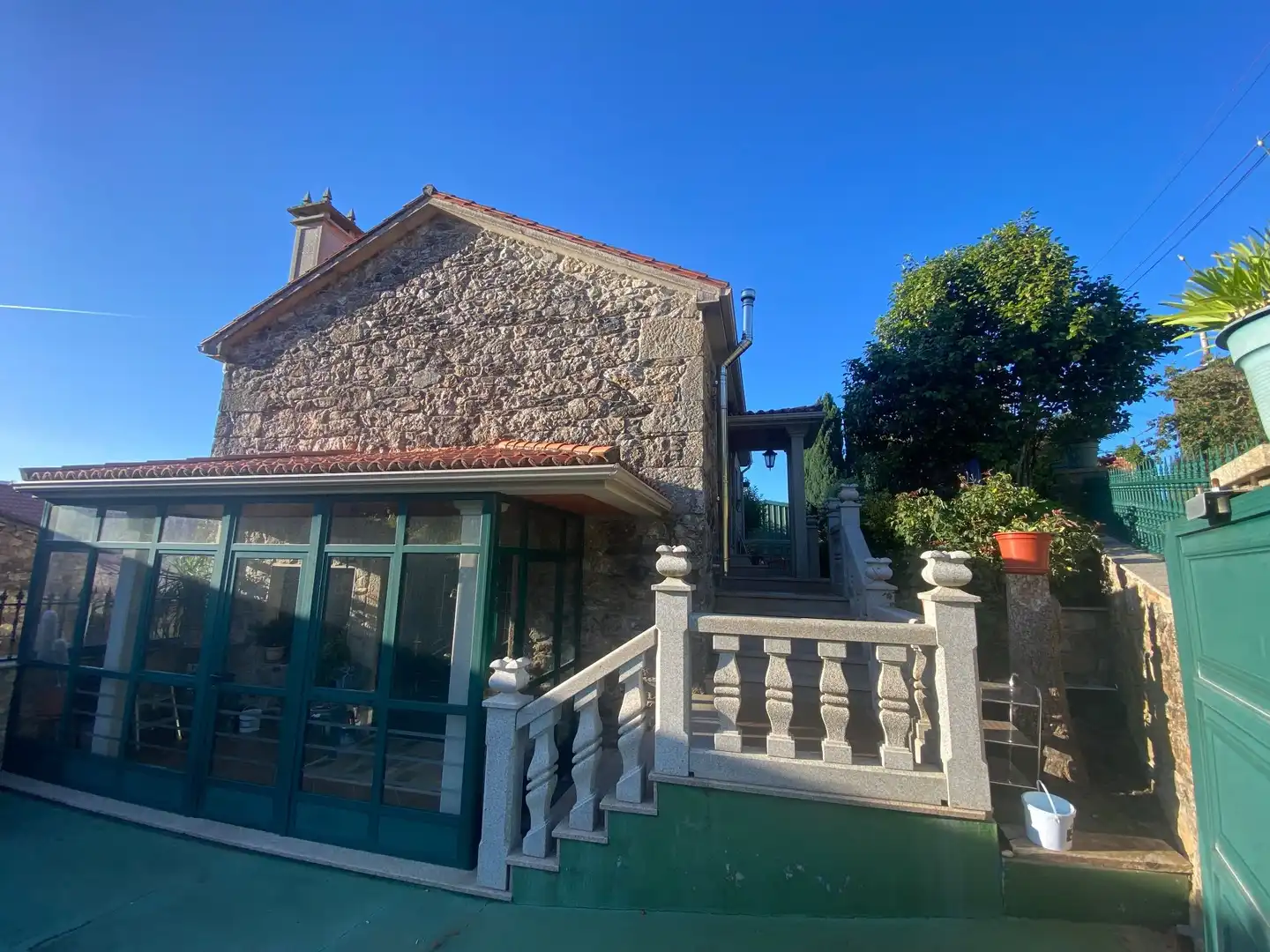 Vista exterior de Casa o xalet en venda en Silleda amb Traster