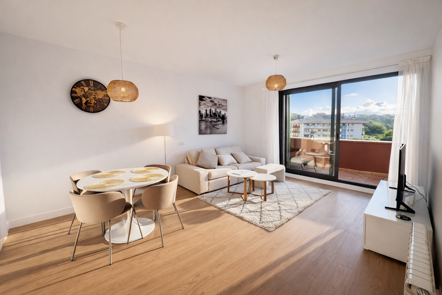 Living room of Flat for sale in Lloret de Mar  with Air Conditioner, Heating and Terrace
