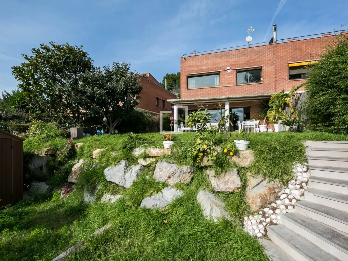 Garden of Houses for rent in Castelldefels  with Air Conditioner, Private garden and Terrace
