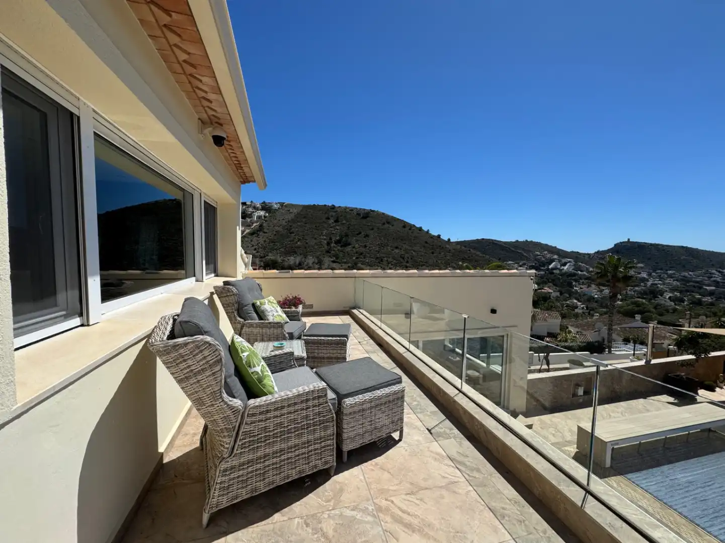Terrace of Houses for sale in Moraira  with Air Conditioner, Heating and Private garden
