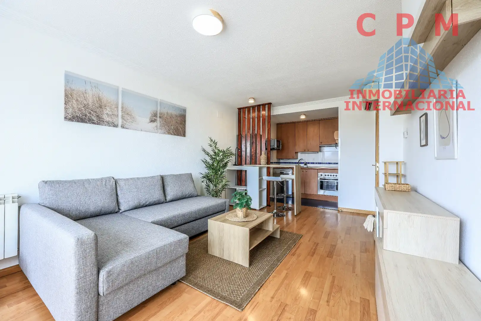 Wohnzimmer von Wohnung zur Miete in Madrid mit Klimaanlage, Heizung und Parkett