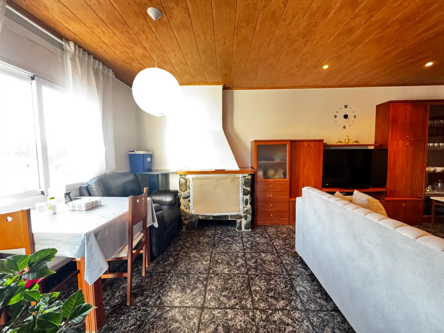 Sala d'estar de Pis en venda en Sant Celoni amb Aire condicionat, Calefacció i Traster