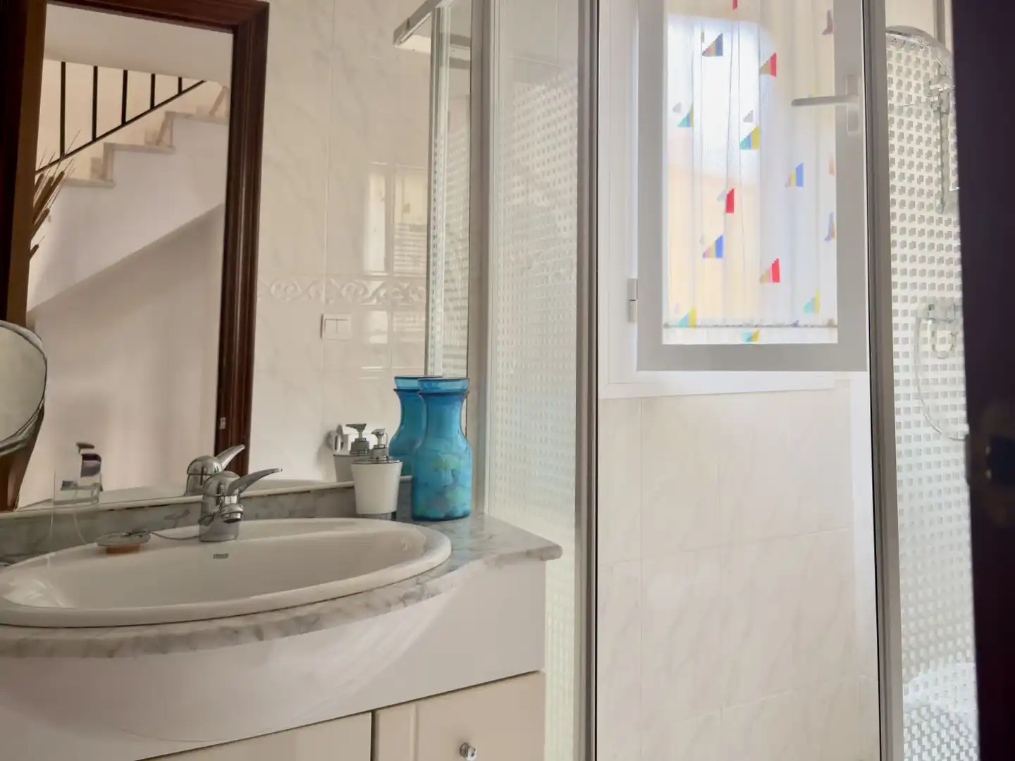 Baño de Casa o chalet en venta en Mairena del Aljarafe con Aire acondicionado, Calefacción y Terraza