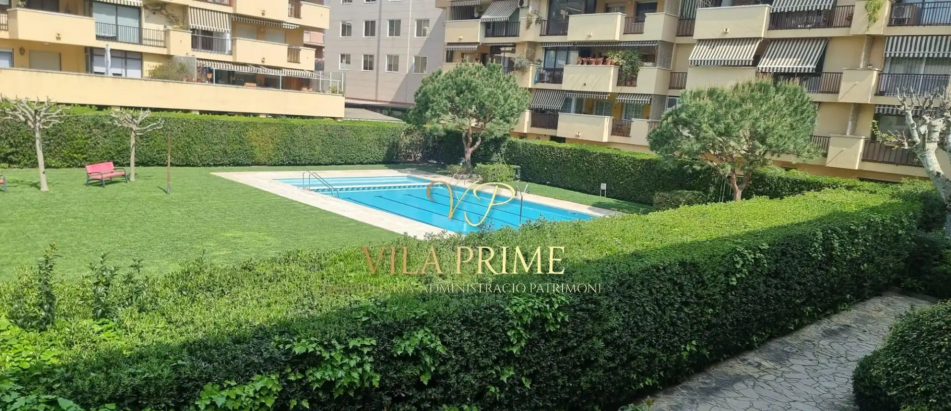 Swimming pool of Flat for sale in Vilassar de Mar  with Air Conditioner, Heating and Private garden