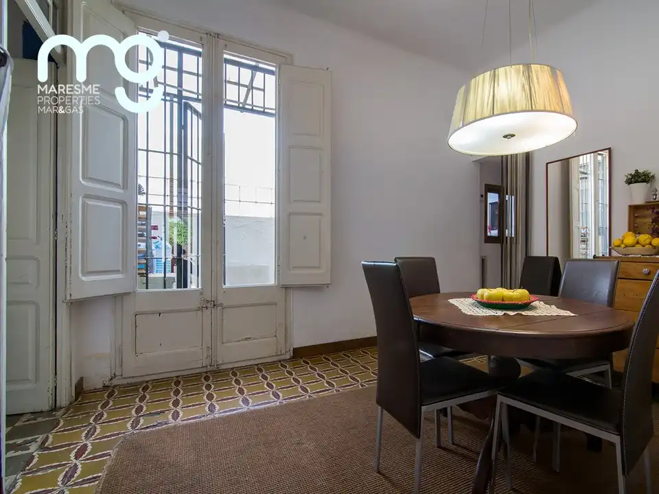 Esszimmer von Country house zum Verkauf in Vilassar de Mar mit Heizung, Privatgarten und Schwimmbad