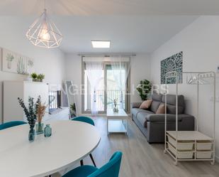 Sala d'estar de Apartament de lloguer en  Valencia Capital amb Aire condicionat, Calefacció i Terrassa