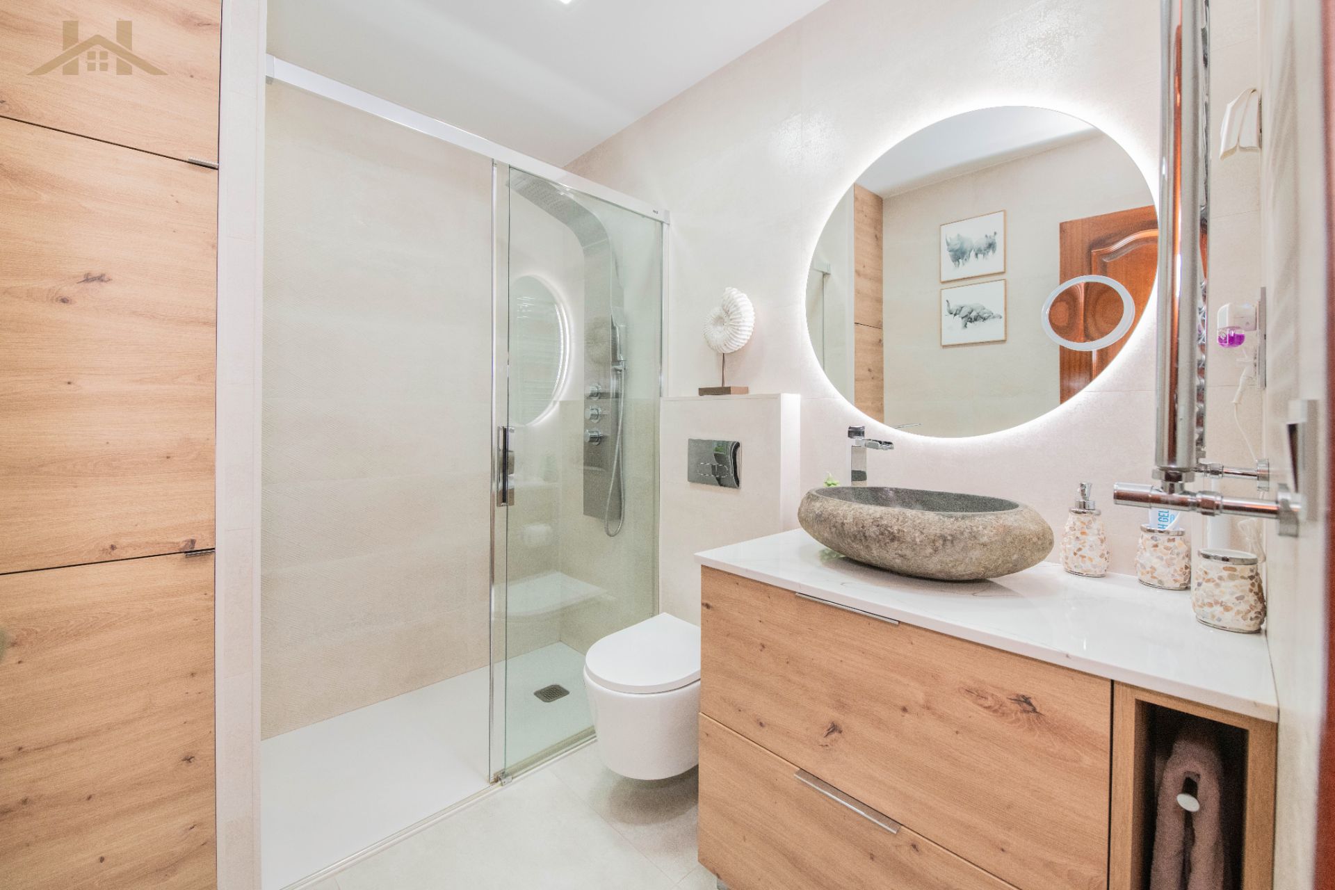 Badezimmer von Wohnung zum Verkauf in Alcorcón mit Klimaanlage, Heizung und Möbliert