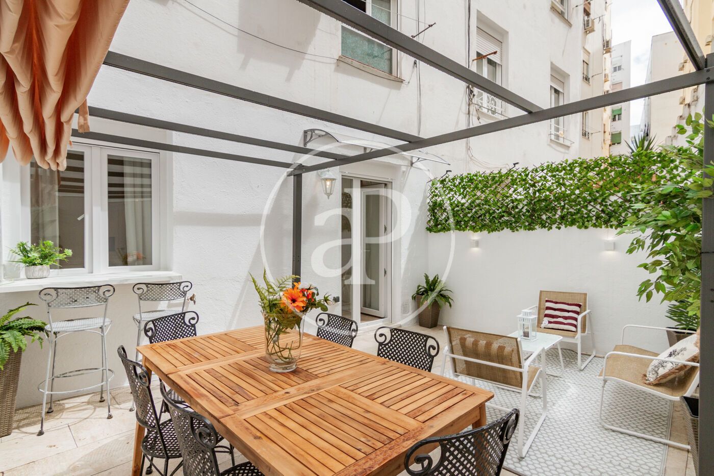 Terrace of Flat for sale in  Madrid Capital  with Air Conditioner, Heating and Terrace