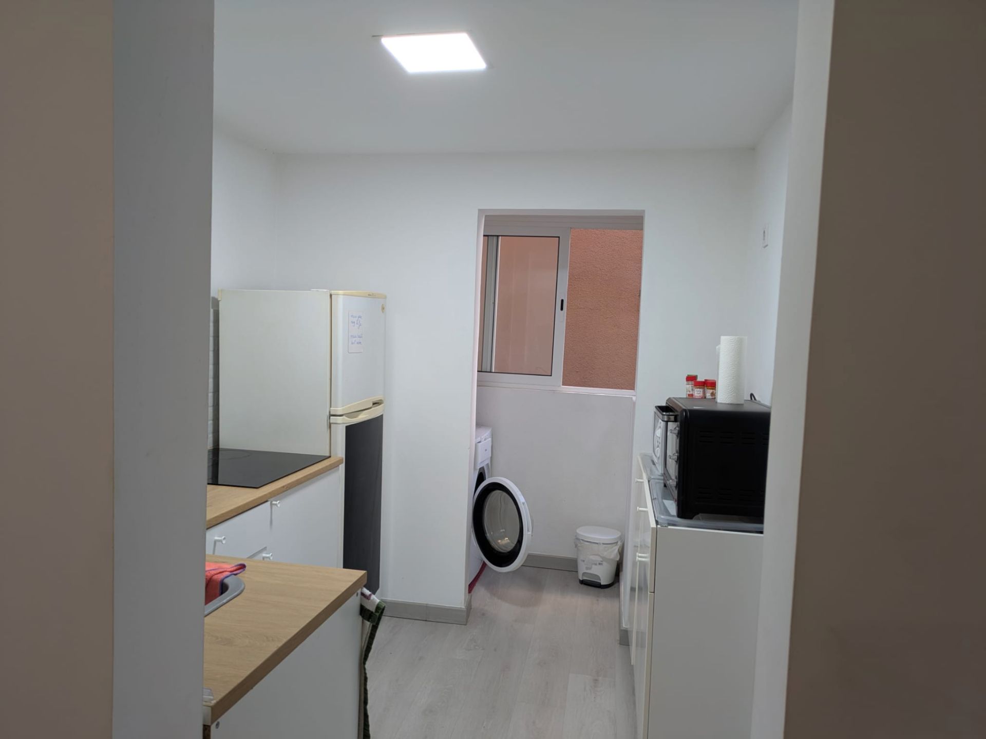 Kitchen of Flat for sale in  Barcelona Capital  with Air Conditioner, Heating and Parquet flooring