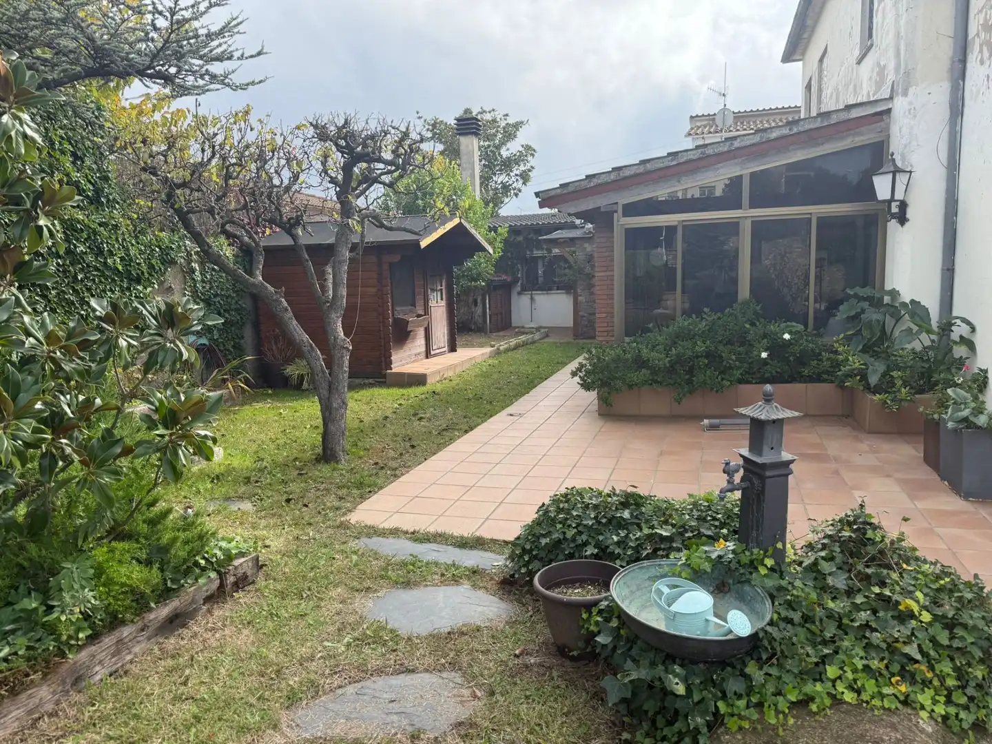 Garden of Houses for sale in Sant Celoni  with Air Conditioner, Heating and Private garden
