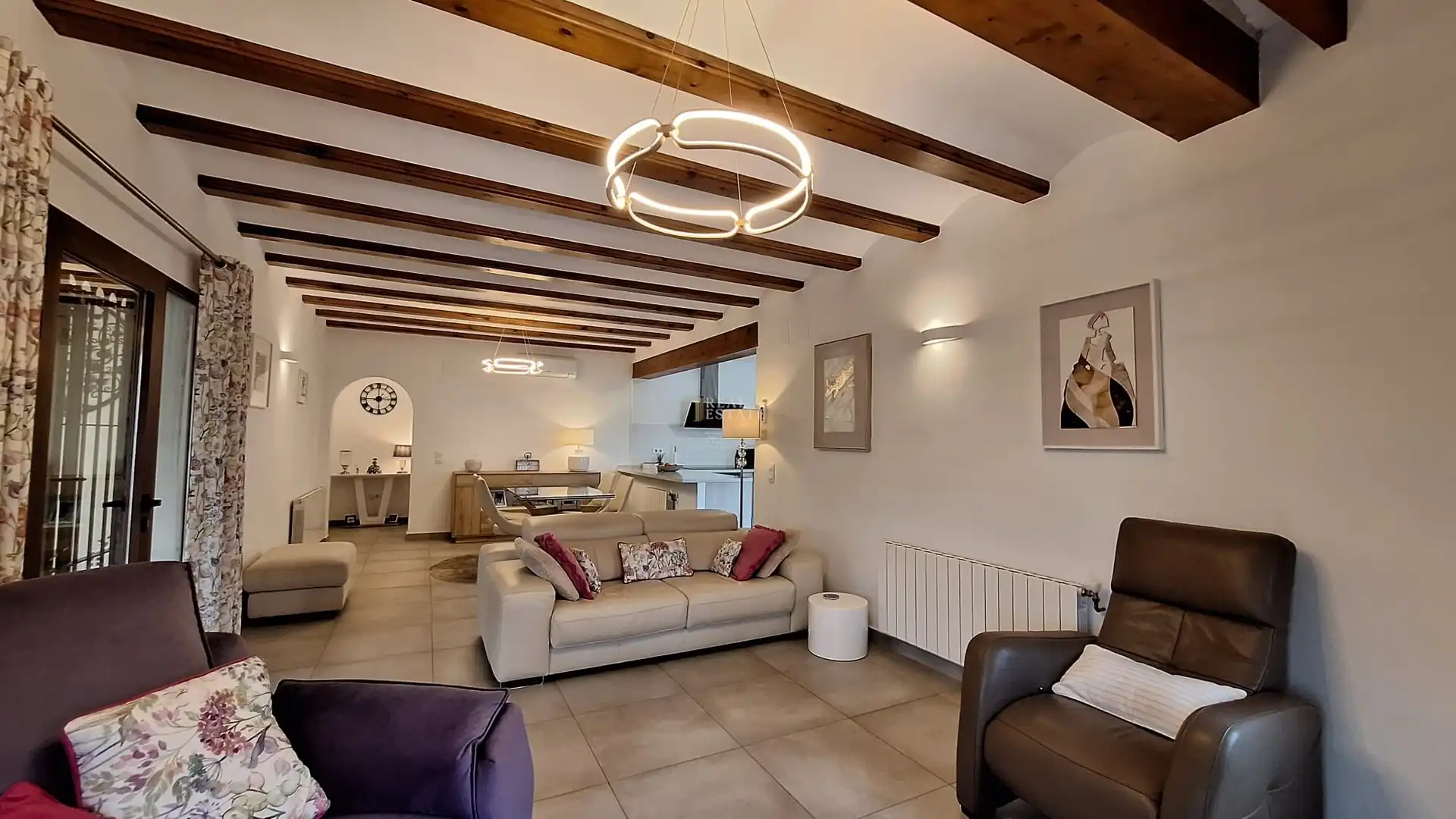 Sala de estar de Casa o chalet en venta en Alcalalí con Aire acondicionado, Calefacción y Terraza