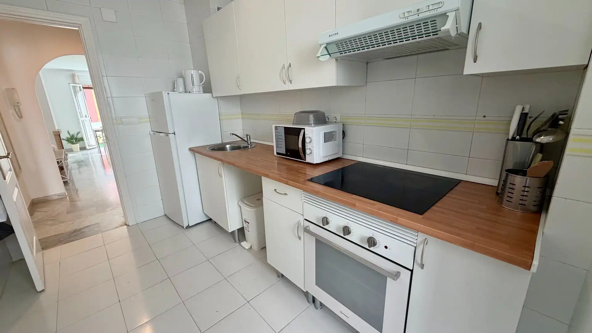 Cuina de Apartament de lloguer en Torreblanca del Sol